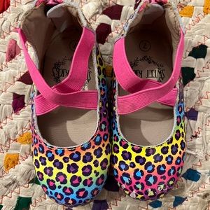 Sweet kicks Lisa frank inspired ballerina shoes